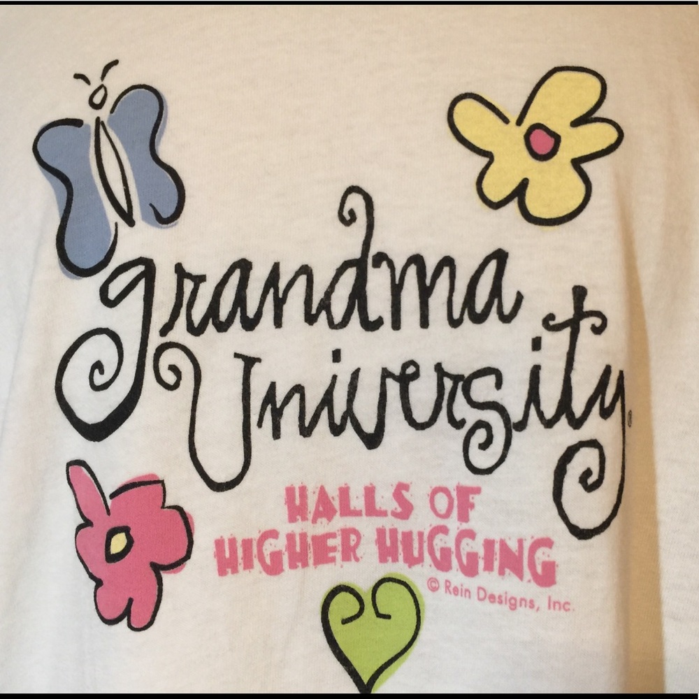 Grandma University Tee Halls of Higher Hugging